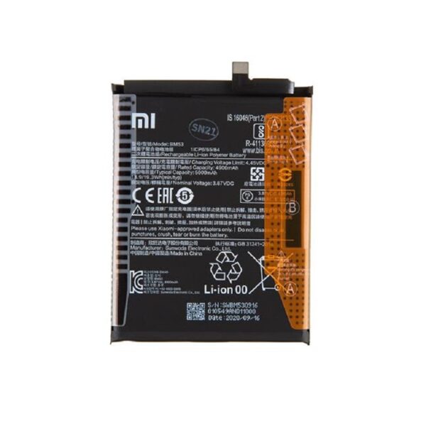 XIAOMI Mi 10T 5G / Mi 10T Pro 5G - ORIGINAL BATTERY BM53 5000mAh Bulk