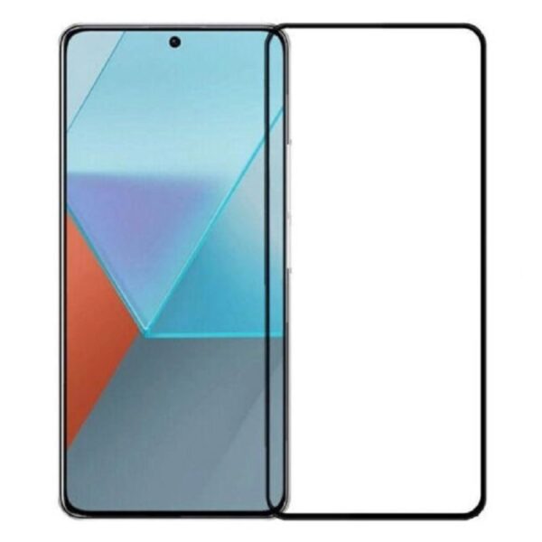 XIAOMI Redmi Note 13 4G / Note 13 Pro 5G - TEMPERED GLASS 9H Hardness 0,3mm 5D ΜΑΥΡΟ FULL GLUE