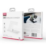 XO wireless charger WX023 15W white 3in 1