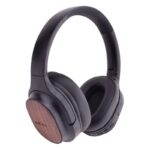 Akai BTH-W150ANC Ασύρματα over ear αναδιπλούμενα bamboo ακουστικά με Bluetooth, ΑNC, NTC, handsfree και Hifi Stereo Sound