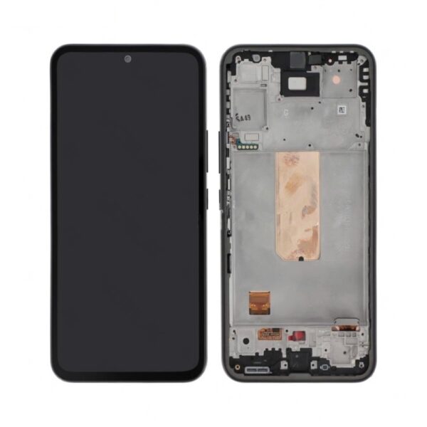 SAMSUNG A546B Galaxy A54 5G - LCD + Frame + Touch Black HQ
