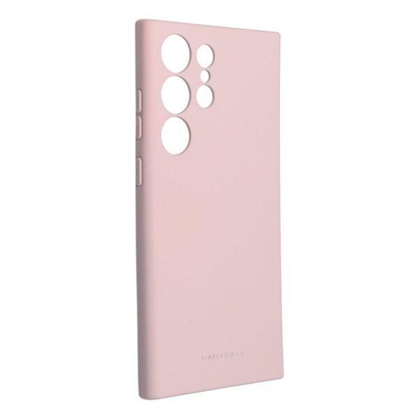 SAMSUNG S918B Galaxy S23 Ultra - ΘΗΚΗ ΣΙΛΙΚΟΝΗΣ MAT ΡΟΖ