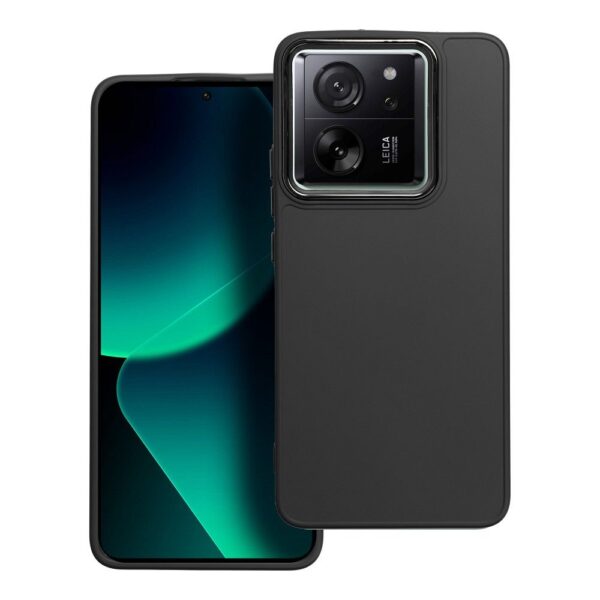 XIAOMI 13T Pro - ΘΗΚΗ ΣΙΛΙΚΟΝΗΣ MAT ΜΑΥΡΗ