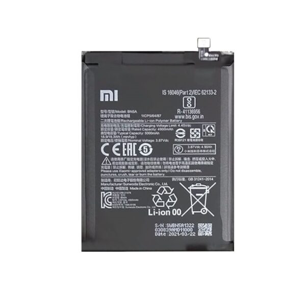 XIAOMI Poco M3 Pro 5G / Redmi 10 - ORIGINAL BATTERY BN5A 5000mAh Service Pack
