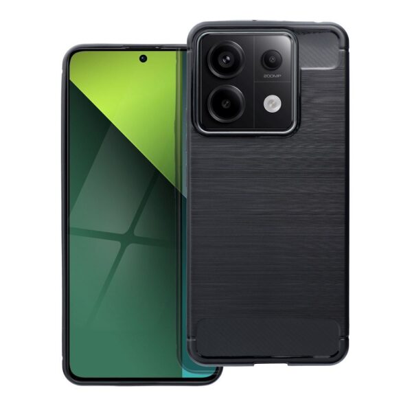 XIAOMI Redmi Note 13 Pro 5G - ΘΗΚΗ ΣΙΛΙΚΟΝΗΣ CARBON ΜΑΥΡΗ