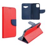 XIAOMI Redmi Note 13 Pro Plus 5G - ΘΗΚΗ NETONE FANCY DIARY BOOK STYLE ΠΟΡΤΟΦΟΛΙ KOKKINH - ΜΠΛΕ
