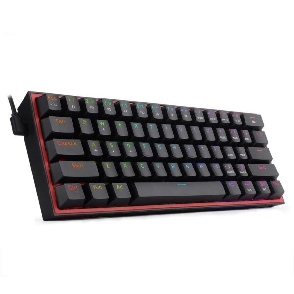 Gaming πληκτρολόγιο - Redragon K617 Fizz RGB (White/Grey)