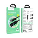 HOCO - U127 DATA CABLE Type C to Lightning PD 2,4A 27W 1,2M Black