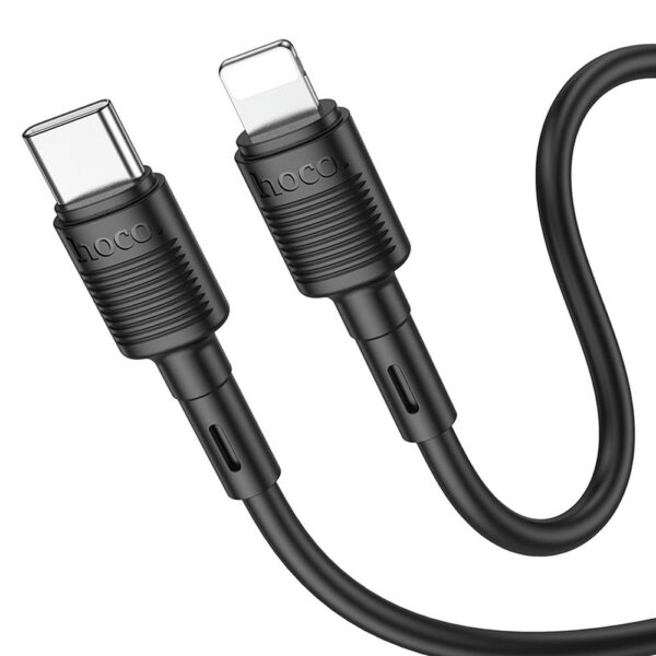 HOCO - X83 DATA CABLE Type C to Lightning PD 2,4A 20W 1m black