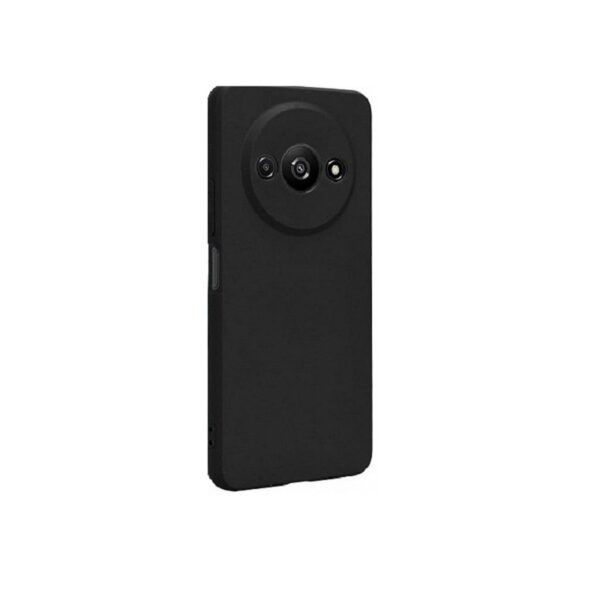 XIAOMI Redmi A3 - ΘΗΚΗ ΣΙΛΙΚΟΝΗΣ MAT ΜΑΥΡΗ