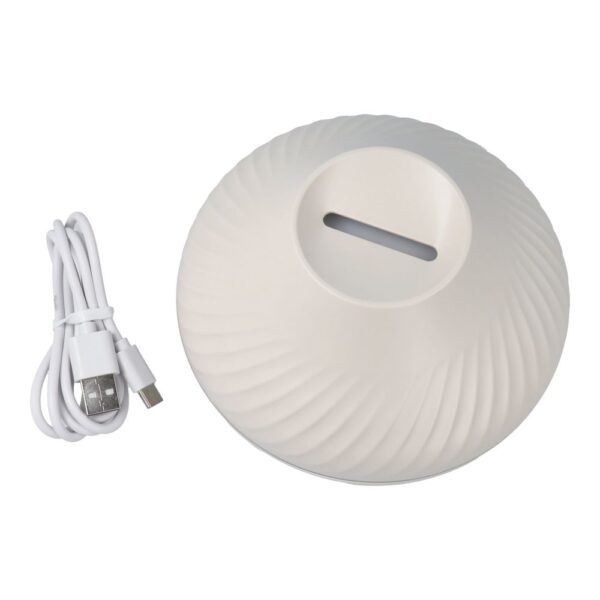 Colorful flame aromatherapy machine / humidifier / diffuser Art Deco model YMX 130 white