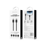 Devia cable Smart EC325 PD USB-C - USB-C 1,0 m 60W 3A black