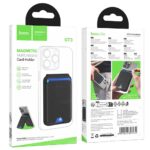 HOCO - GT3 magnetic wallet compatible with MagSafe black