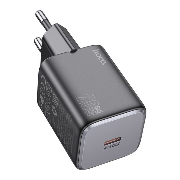 HOCO - N40 wall charger Type C QC PD 20W black
