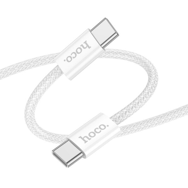 HOCO - X104 cable Type C to Type C PD QC3.0 3A 60W 1m white