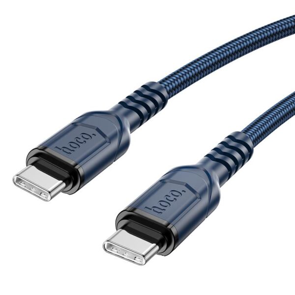 HOCO - X59 DATA CABLE Type C to Type C PD QC 3A 60W 1m blue