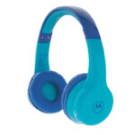 Motorola Moto JR300 BL Μπλε ασύρματα on ear Bluetooth παιδικά ακουστικά με splitter
