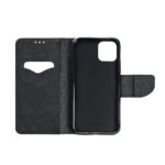 SAMSUNG A356B Galaxy A35 5G - ΘΗΚΗ NETONE FANCY DIARY BOOK STYLE ΠΟΡΤΟΦΟΛΙ ΜΑΥΡΗ - ΧΡΥΣΗ