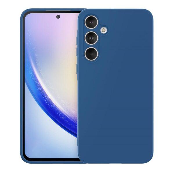 SAMSUNG A356B Galaxy A35 5G - ΘΗΚΗ ΣΙΛΙΚΟΝΗΣ MAT ΜΠΛΕ