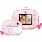 Φωτογραφική Μηχανή Kiddoboo Fotofun 2 Whale KBP82PNK Ροζ