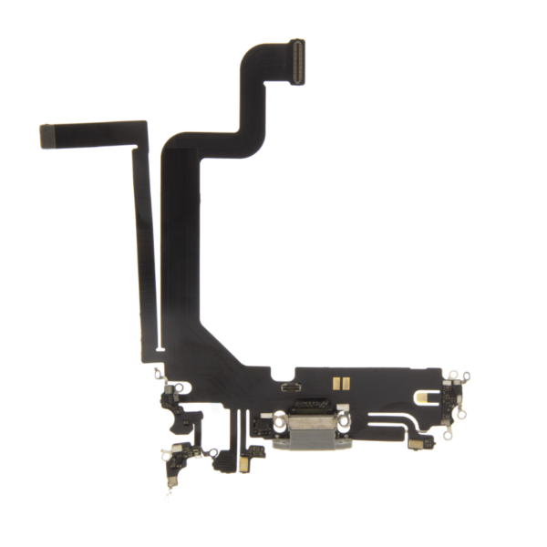 APPLE iPhone 14 Pro Max - Charging Flex Cable Connector Silver HQ