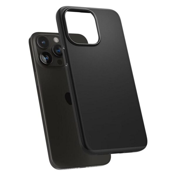 APPLE iPhone 16 Pro Max - ΘΗΚΗ ΣΙΛΙΚΟΝΗΣ ΜΑΥΡΗ MAT