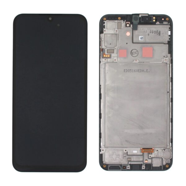 SAMSUNG A245F Galaxy A24 4G - LCD - Complete front + Touch Black Original Service Pack
