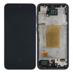 SAMSUNG A356B Galaxy A35 5G - LCD - Complete front + Touch Black Original Service Pack