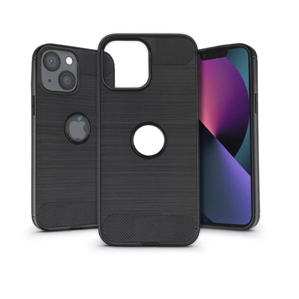 APPLE iPhone 13 Mini- ΘΗΚΗ ΣΙΛΙΚΟΝΗΣ CARBON ΜΑΥΡΗ