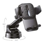 FORCELL F-Grip Guardian car holder for phone to windshield/center console black