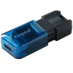 Kingston DataTraveler 80Μ 128GB USB 3.2 Stick με σύνδεση USB-C Μαύρο