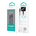 DEVIA cable Gracious PD USB-C - Lightning 1,0 m 27W 3A black