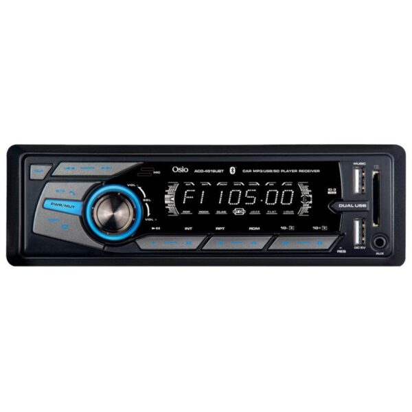 Osio Ηχοσύστημα αυτοκινήτου με Bluetooth, USB κάρτα SD και Aux-In