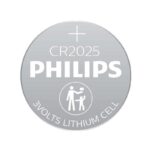 PHILIPS CR2016 3V 75mAh ΜΠΑΤΑΡΙΑ ΛΙΘΙΟΥ  Καρτέλα 1 τεμ