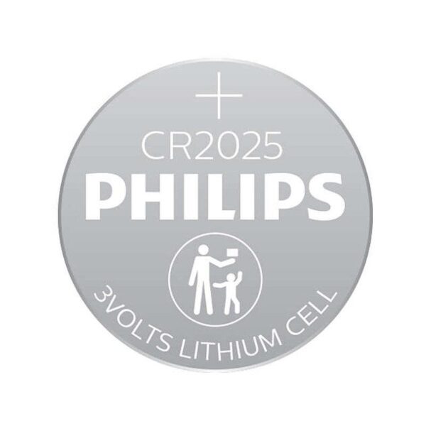 PHILIPS CR2016 3V 75mAh ΜΠΑΤΑΡΙΑ ΛΙΘΙΟΥ  Καρτέλα 1 τεμ