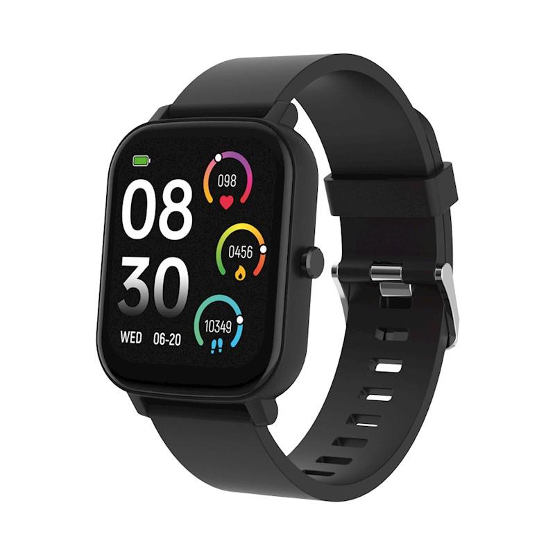 Maxlife Smartwatch MXSW-110 Χρώμα Μαύρο Matte