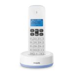 Philips D1611S/GRS Γαλάζιο Ασύρματο τηλέφωνο ανοιχτή ακρόαση, φωτιζόμενη οθόνη και 50 μνήμες