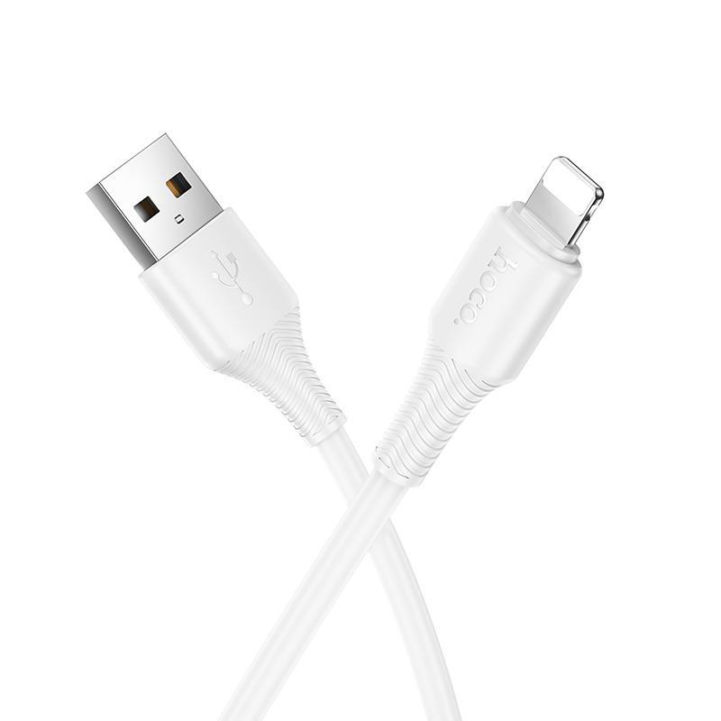Hoco - X120 Καλώδιο USB σε Lightning 1μ Λευκό